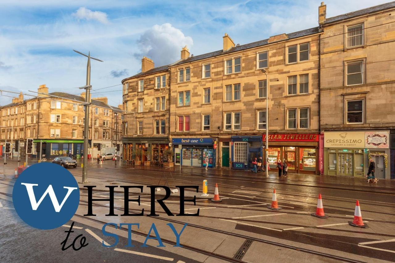 Delightful 2 Bedroom Apartment In Leith Edinburgh Dış mekan fotoğraf